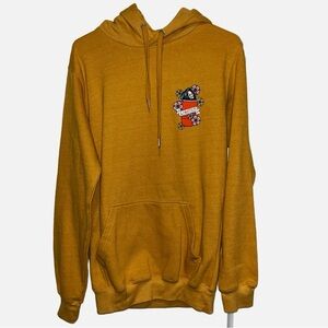 Dikotomy Mustard Yellow Wasted Hoodie